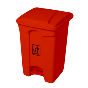 Alfa Garbage Bin – 45 Liter, Red